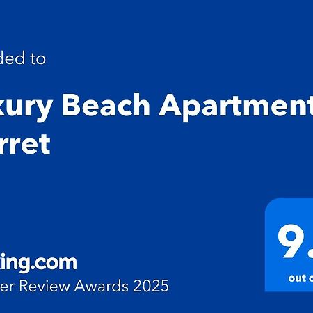 Luxury Beach Apartment In Qerret Golem  Esterno foto